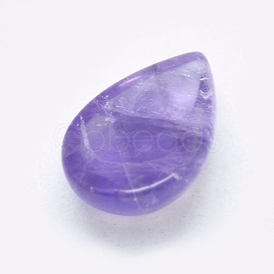 Natural Amethyst Cabochons X-G-P384-N01-1