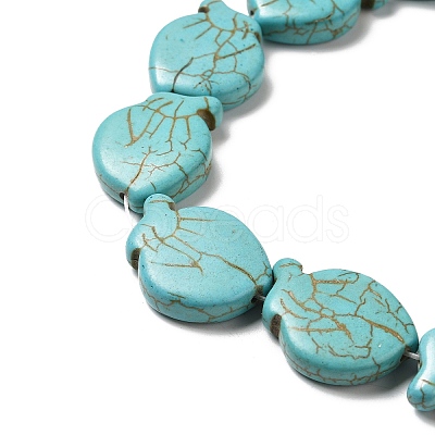 Synthetic Turquoise Beads Strands G-P507-10A-1