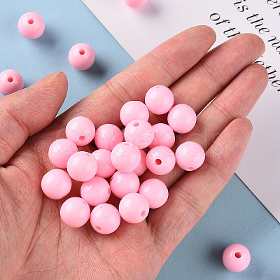 Opaque Acrylic Beads X-MACR-S370-C12mm-A01-1