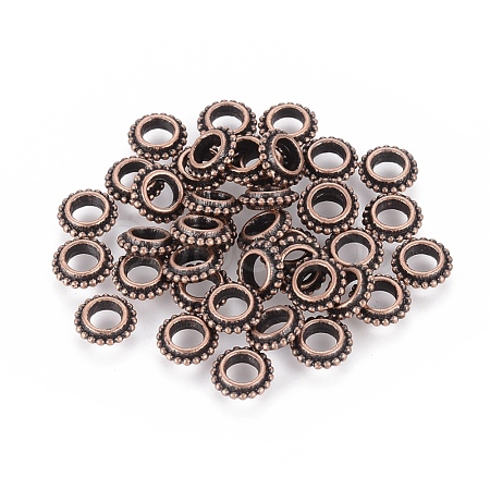 Tibetan Style Alloy Spacer Beads X-RLF11067Y-NF-1
