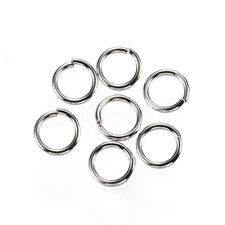 Tarnish Resistant 304 Stainless Steel Open Jump Rings LS-X-STAS-D448-099P-6mm-1