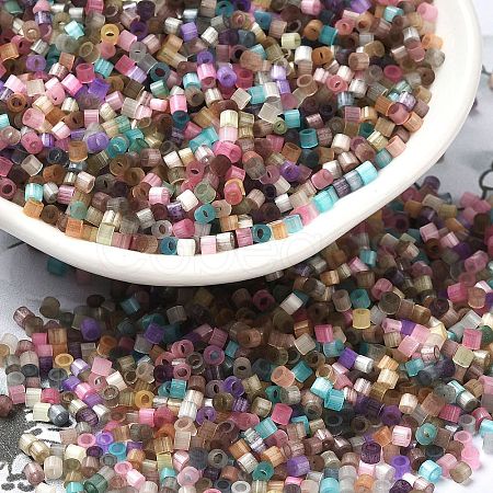 Glass Bugle Beads SEED-B001-03A-06-1