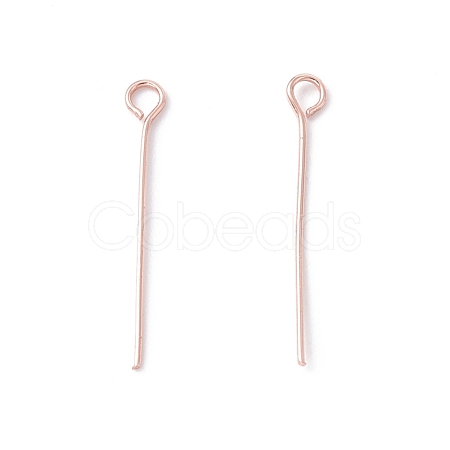 Brass Eye Pin KK-WH0058-01C-RG-1