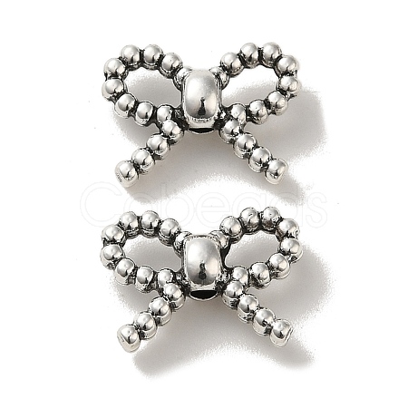 Tibetan Style Alloy Beads PALLOY-P302-01B-AS-1