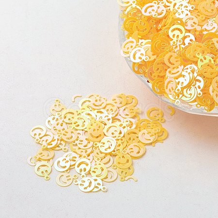 Ornament Accessories Plastic Paillette/Sequins Beads X-PVC-E001-13-RC02-1