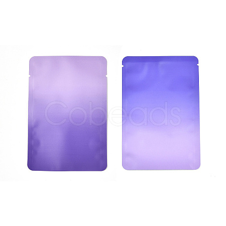 Two Tone Rectangle Plastic Zip Top Gift Bags OPP-C003-01D-04-1