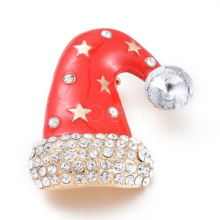 Golden Plated Alloy Brooches LS-JEWB-L011-003G-1