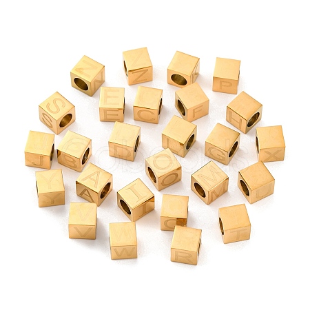 304 Stainless Steel European Beads High Polished STAS-G349-01G-1