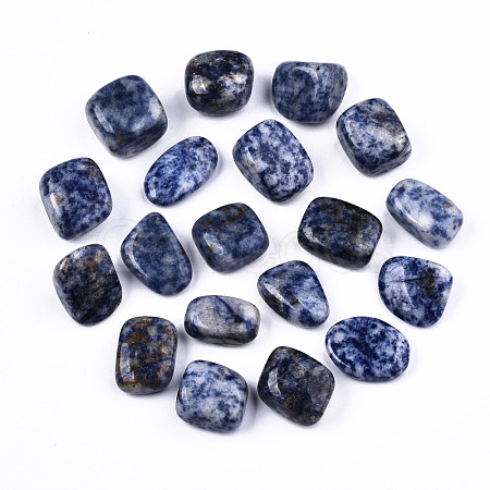Natural Blue Spot Jasper Beads G-N332-014-1