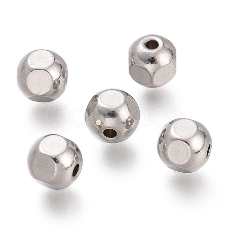 Tarnish Resistant 304 Stainless Steel Beads STAS-O130-01A-1