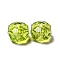 Transparent K9 Glass Beads, Faceted, Rondelle, Olivine, 8x5mm, Hole: 1.2mm