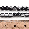 Baking Paint Transparent Glass Beads Strands DGLA-N011-4mm-10-4