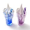 Translucent Resin Pendants RESI-D067-01J-2