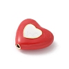 Brass Enamel Beads KK-P294-50G-01-2