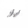 Non-Tarnish 304 Stainless Steel Charms STAS-N097-105P-NR-2