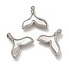 304 Stainless Steel Pendants STAS-S148-08P-1