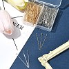 275Pcs Iron Flat Head Pins IFIN-FS0001-40-8