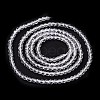 Transparent Glass Beads Strands GLAA-H021-04-29-4