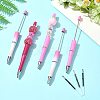 10Pcs ABS Plastic & Iron Ball-Point Pen AJEW-FS0001-41A-5