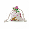 Bunny Burlap Packing Pouches ABAG-I001-7x9-09-2