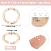600Pcs Brass Open Jump Rings FIND-BBC0005-14-2