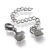 Tarnish Resistant 304 Stainless Steel Curb Chain Extender STAS-K195-25P-04-2
