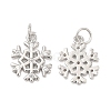 Christmas Rack Plating Brass Pendants KK-D037-01P-1