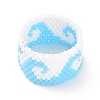Handmade Japanese Seed Rings RJEW-MZ00001-5