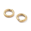 Ion Plating(IP) 304 Stainless Steel Open Jump Rings STAS-M081-02G-03-3