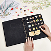 8 Pages Felt Shoe Charms Collection Binder Book AJEW-WH0038-94P-02-3