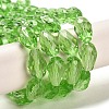 Glass Beads Strands X-EGLA-E010-8x12mm-14-2