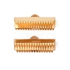 304 Stainless Steel Ribbon Crimp Ends STAS-E471-05N-G-1
