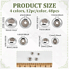 Brass Beads KK-PH0012-65P-2