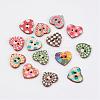 Wooden Buttons BUTT-K005-16x18mm-1