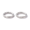 Non-Tarnish 304 Stainless Steel Open Jump Rings STAS-C040-01I-P-4
