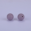 Round Silicone Focal Beads SI-JX0046A-102-2