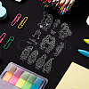 Custom PVC Plastic Clear Stamps DIY-WH0618-0132-4