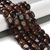 Natural Mahogany Obsidian Beads Strands G-P497-01D-02-2