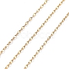 10M Brass Coffee Bean Chains CHC-L052-01A-G-1