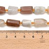 Natural Multi-Moonstone Beads Strands G-H329-A01-01-5