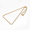 304 Stainless Steel Box Chain Necklaces NJEW-E026-11-3