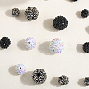 72Pcs 12 Styles Resin Rhinestone Beads RESI-PA0001-01-7