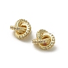 Brass Micro Pave Cubic Zirconia Charms KK-C107-02G-2