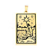201 Stainless Steel Pendants STAS-S105-LA460-8-1