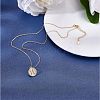 925 Sterling Silver 12 Constellation Necklace Gold Horoscope Zodiac Sign Necklace Round Astrology Pendant Necklace with Zircons Birthday Jewelry Gift for Women Men JN1089B-3