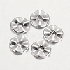 Tibetan Style Wavy Spacer Beads TIBEB-A101871-AS-FF-2