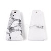 Natural Howlite Pendants G-Q601-10F-2