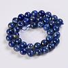 Natural Lapis Lazuli Beads Strands G-K254-01-10mm-4