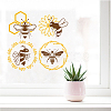 PVC Wall Static Stickers DIY-WH0235-005-6