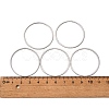 Tarnish Resistant 304 Stainless Steel Linking Ring X-STAS-T047-15B-3